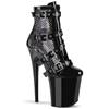 Pleaser - FLAMINGO1013RM Bottes de plateforme, Pole dance chaussures - Noir Product image